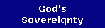 God's
Sovereignty