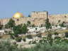 View of the Dome of the Rock and the Eastern Gate 