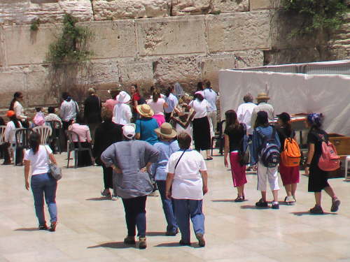 Women's Side of Western Wall