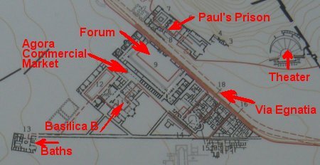 Layout of Philippi during Paulâ€™s time
