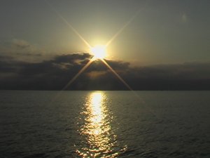 Sunrise over the Sea of Galilee