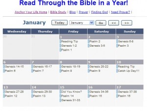 Read Through the Bible in a Year